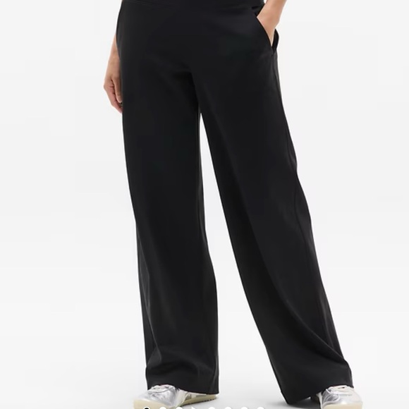 Athleta Venice High Rise Wide Leg Plus Size Pant Black Pockets Size 2X - Picture 1 of 13